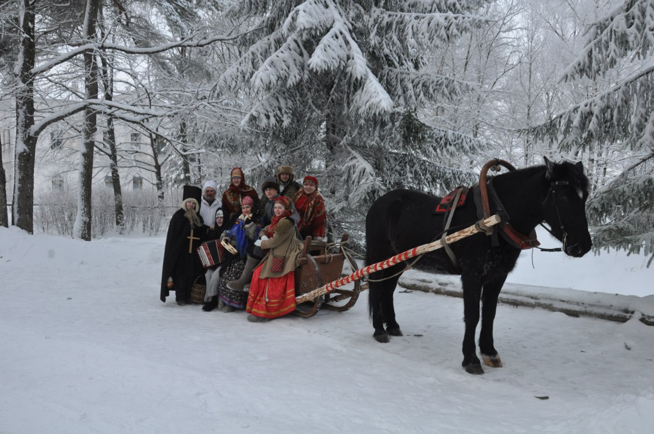 Витославлицы Великий Новгород зима