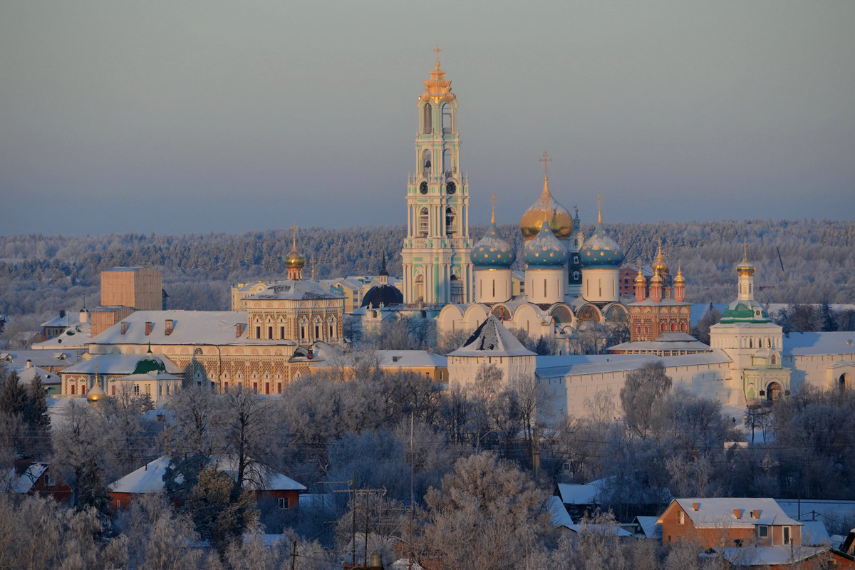 Троицкая Лавра зимой